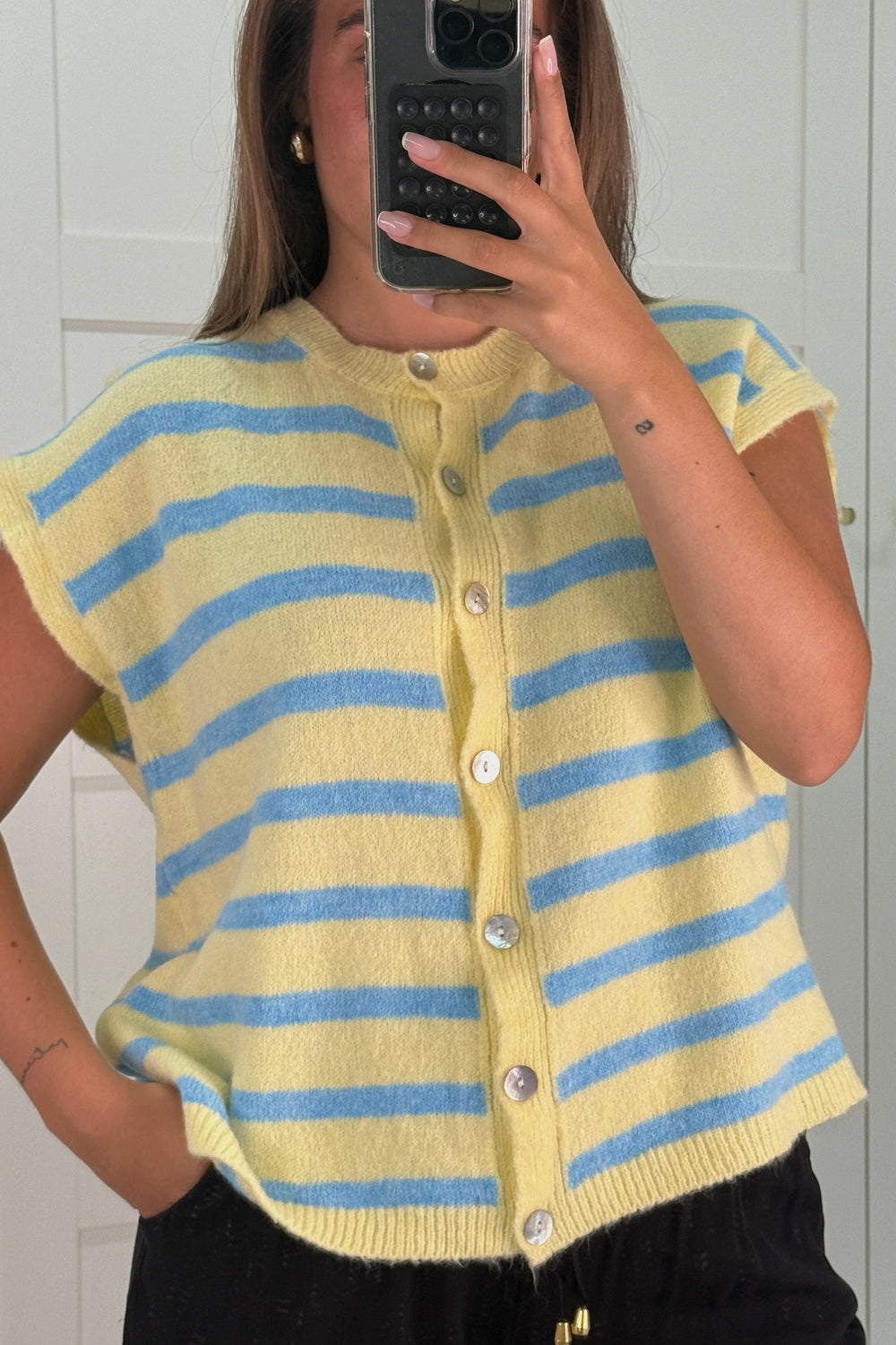 A-bee - Molly Vest - Blazing Yellow Veste