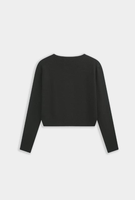 A-bee - Summer Cardigan - Black Cardigans