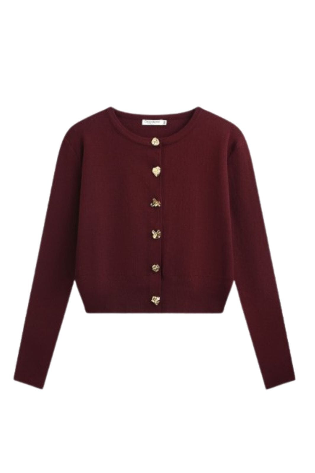 A-bee - Summer Cardigan - Burgundy Cardigans