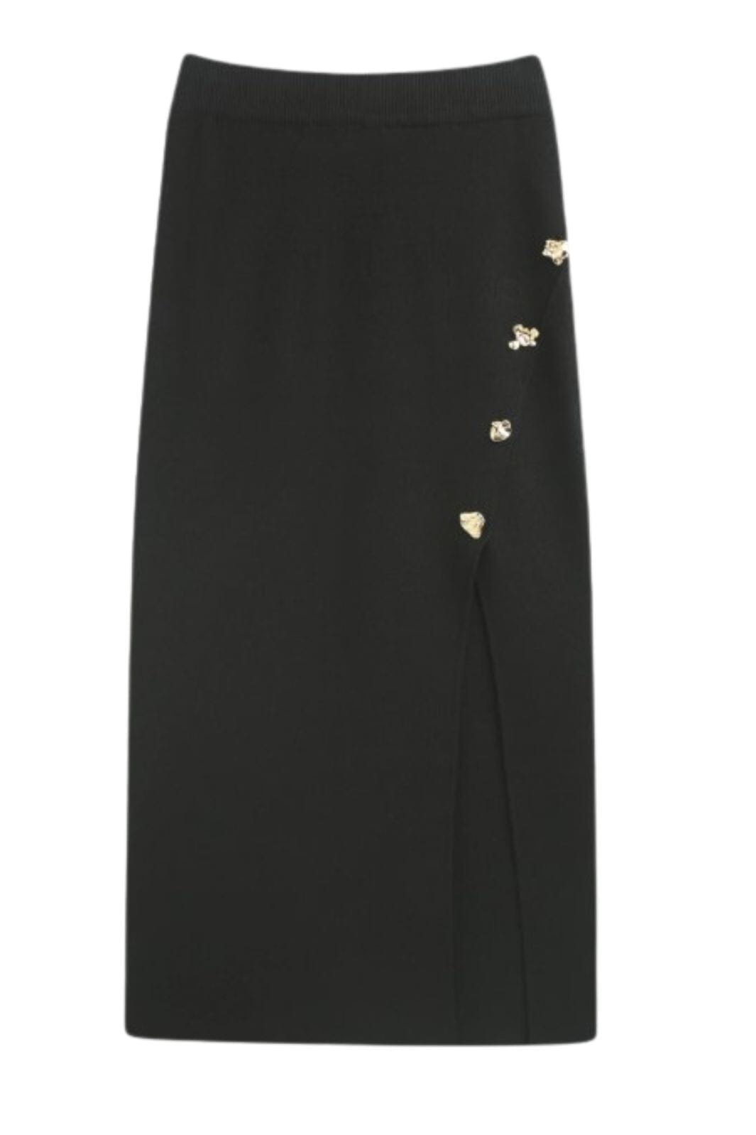 A-bee - Summer Skirt - Black Nederdele