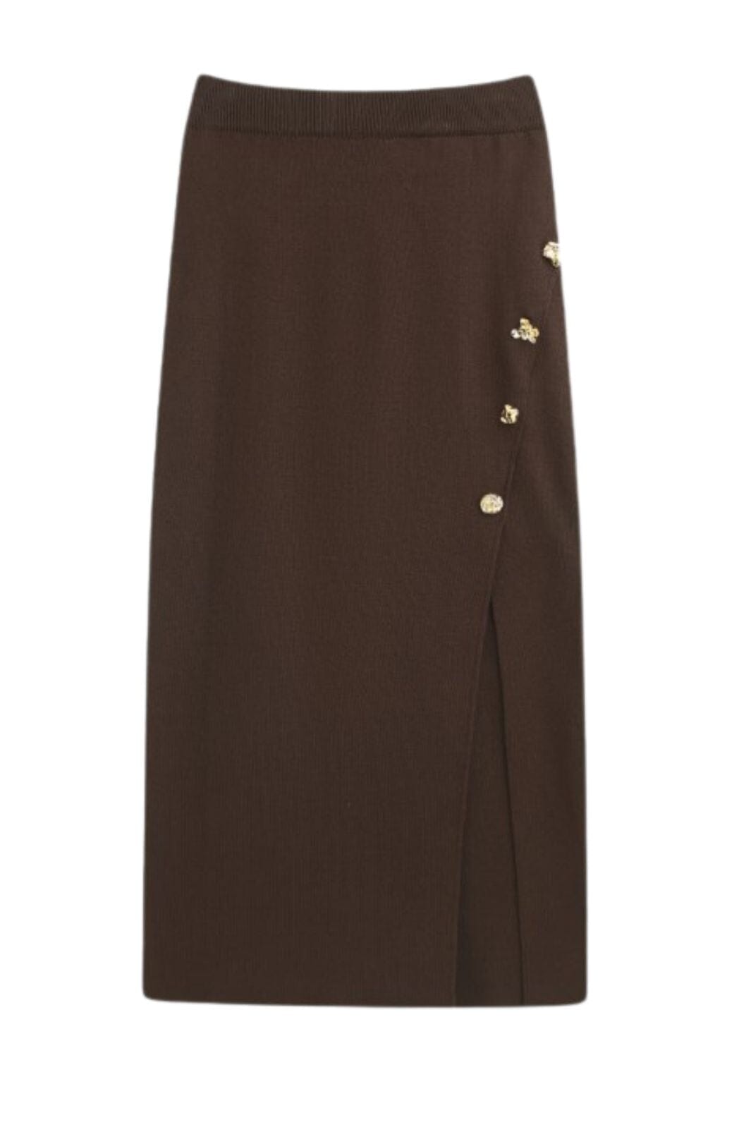 A-bee - Summer Skirt - Brown Nederdele