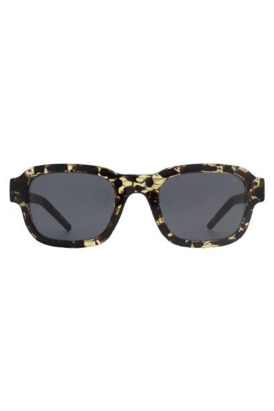 Forudbestilling - A. Kjærbede - Halo - Black / Yellow Tortoise Solbriller