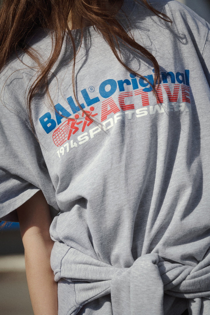 Ball - Baenergia Tshirt 50405376 - 204054 - Medium Grey Melange T-shirts