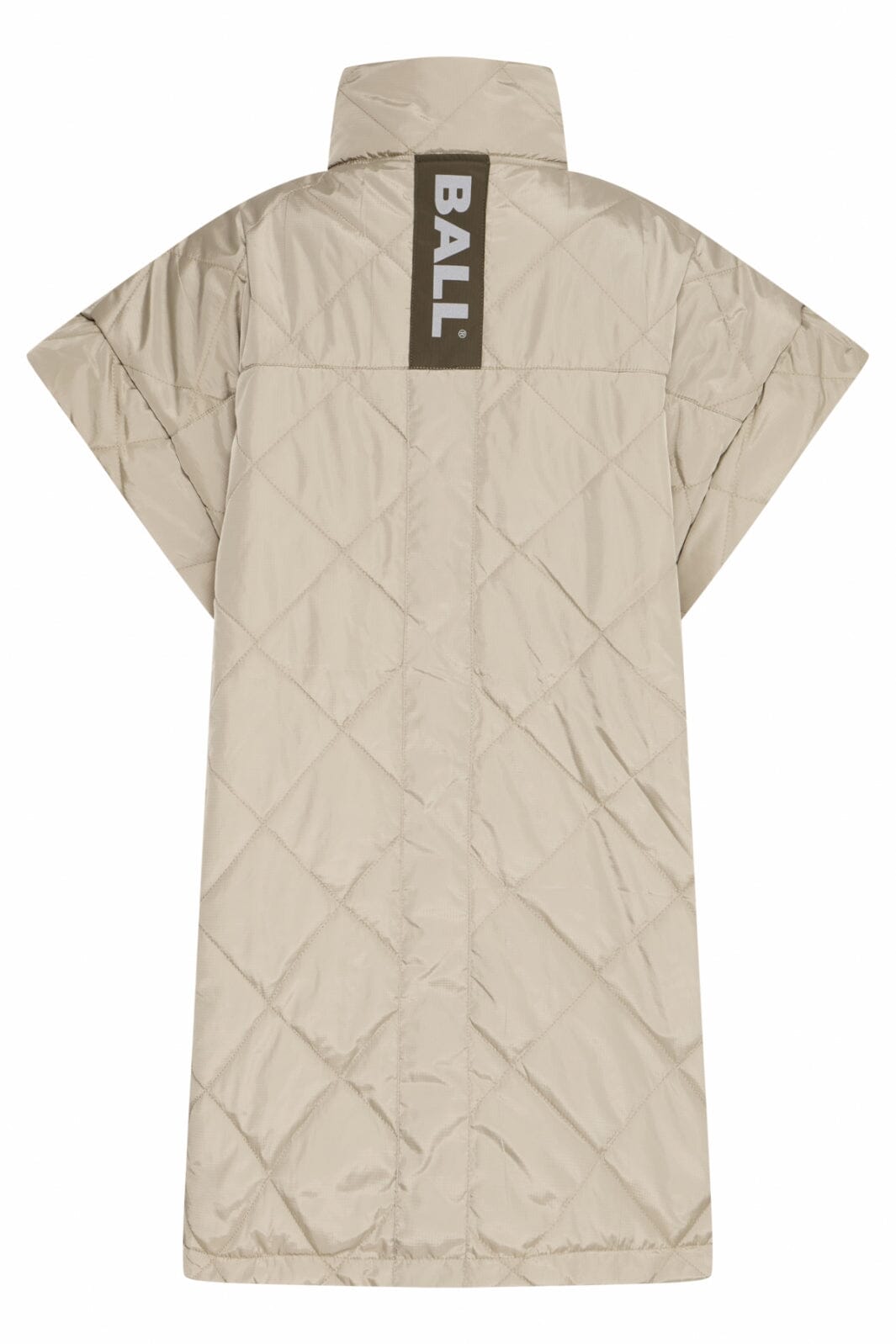 Ball - Baestel Quilted Waistcoat - 170510 Silver Sage Frakker