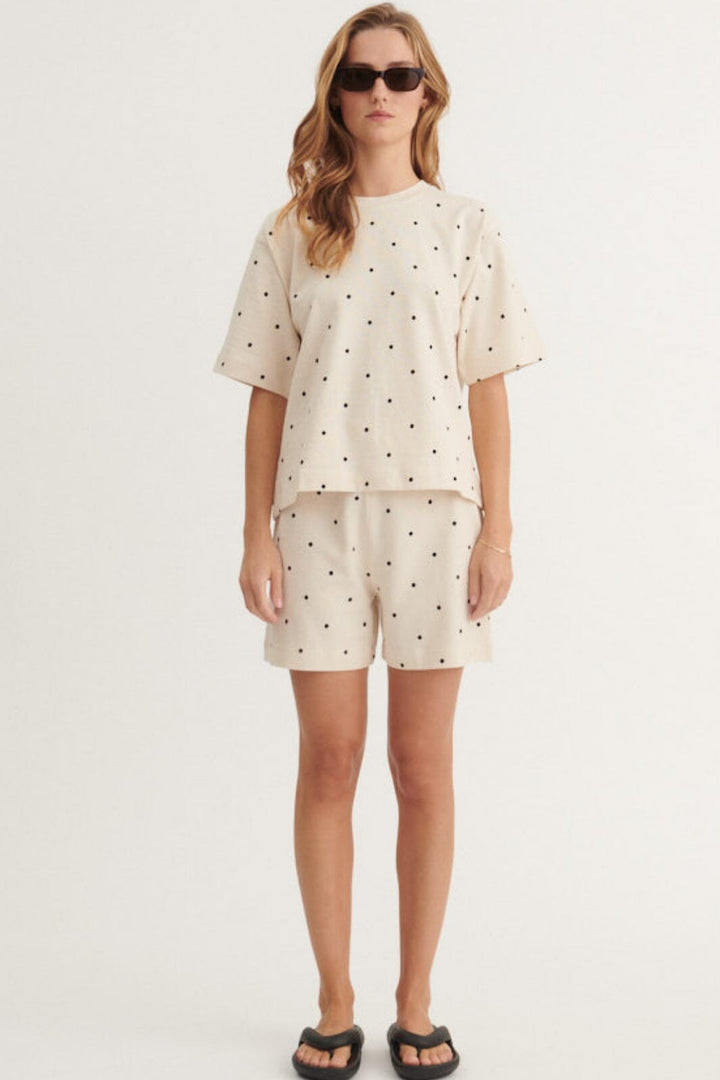 Basic Apparel - Anneli Shorts BA325-03 - 482 - Birch/Black