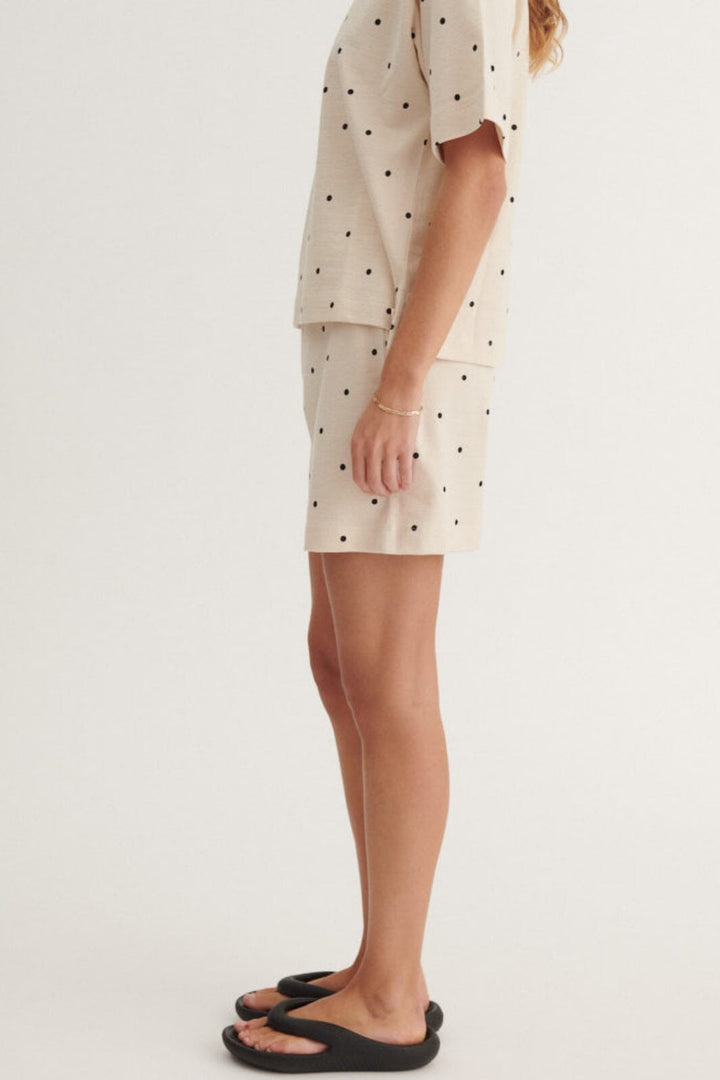 Basic Apparel - Anneli Shorts BA325-03 - 482 - Birch/Black