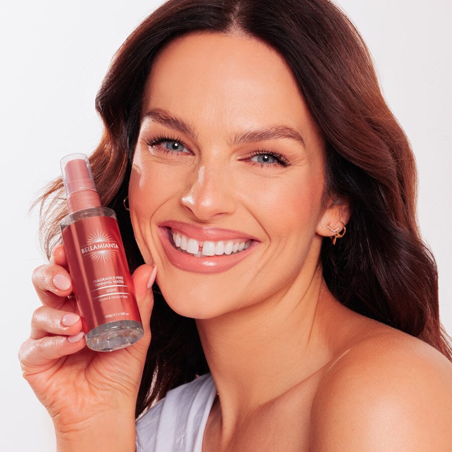 Bellamianta - Fragrance Free Tanning Water - Medium Selvbruner