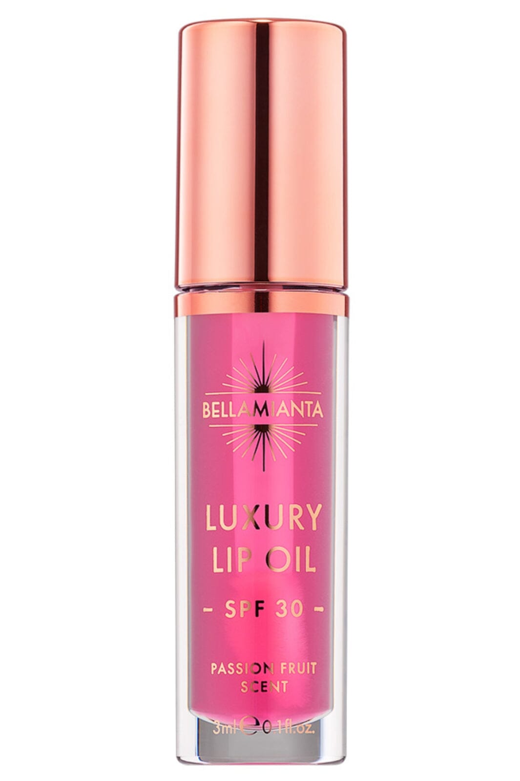 Bellamianta - Luxury Lip Oil SPF30 - Pink - Læbestift