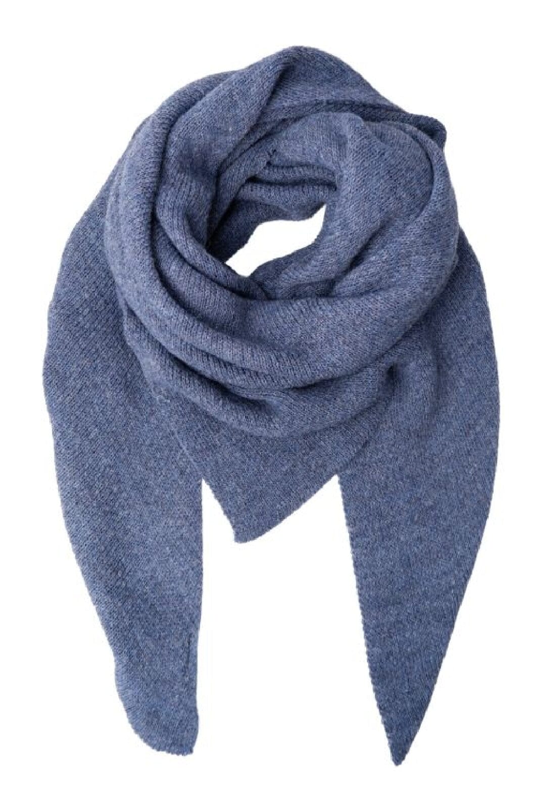 Black Colour - Bcbex Solid Scarf 208350 - Jeans Tørklæder