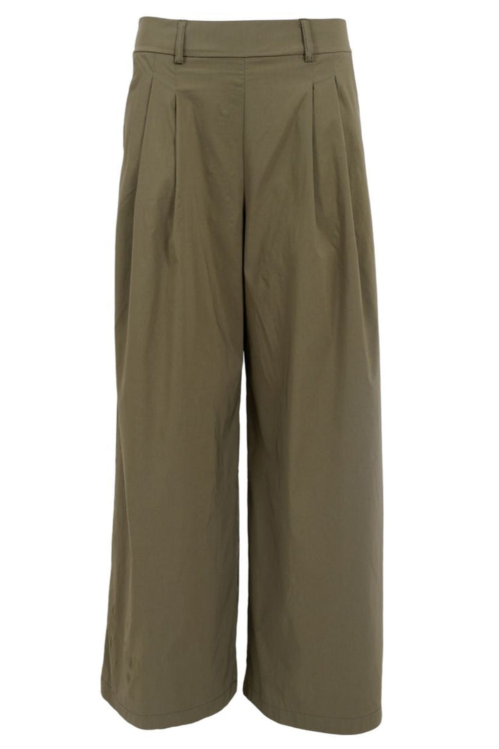 Black Colour - Bcdavina Wideleg Pant 40865 - Army