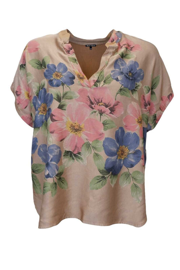 Black Colour - Bcemme S/S Blouse 40998 - Frappe