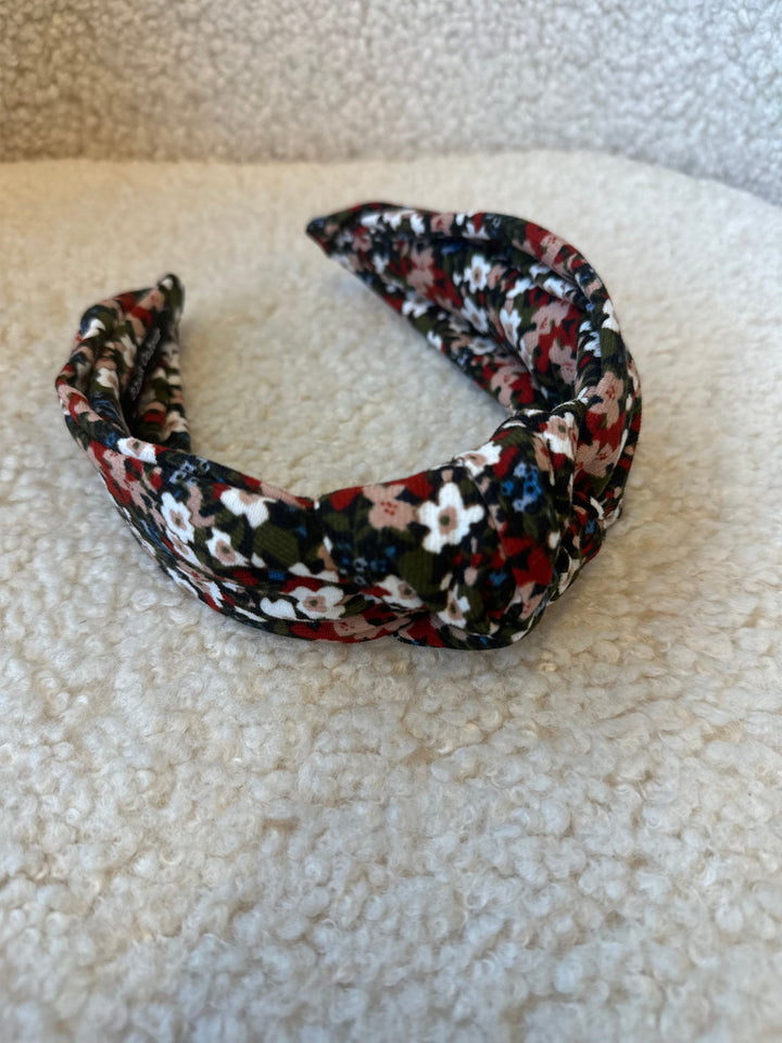 Black Colour - Bcmalia Flower Headband - Red Hårbøjler 
