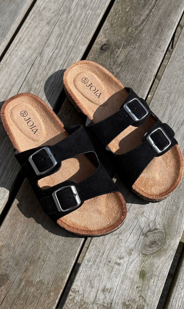 Bloom - Iris - Black Sandaler