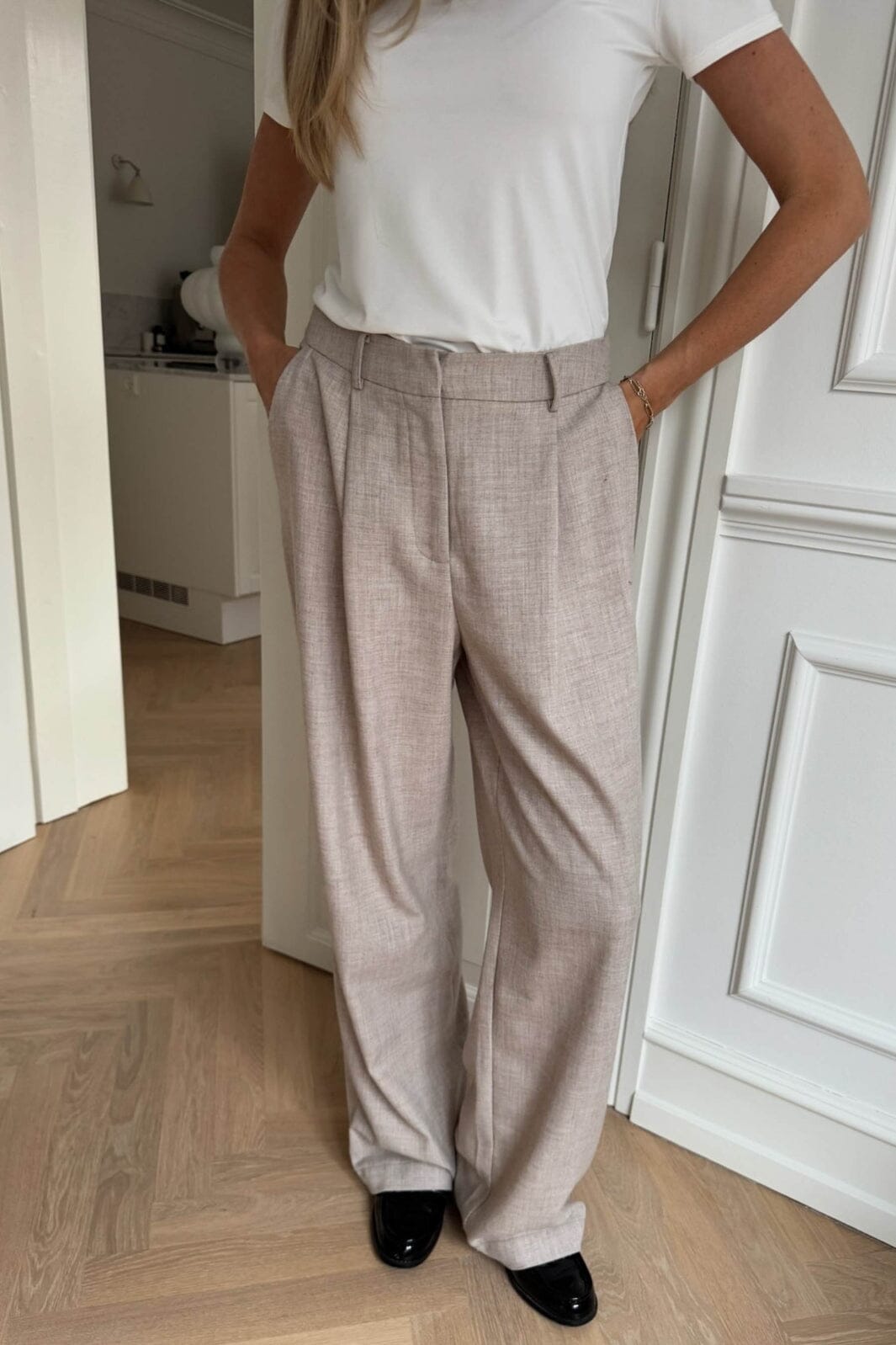 BYIC - Celina Pants - Beige Bukser