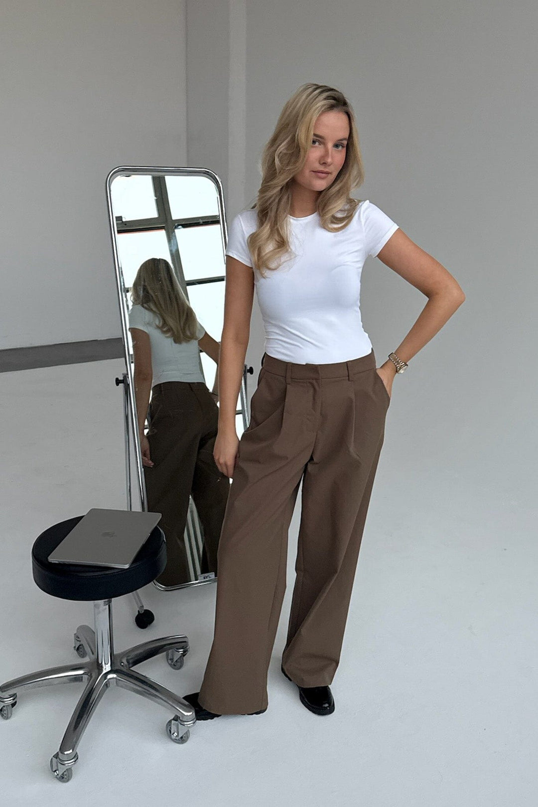 BYIC - Celinaic Pants A2351 - Mocca Bukser