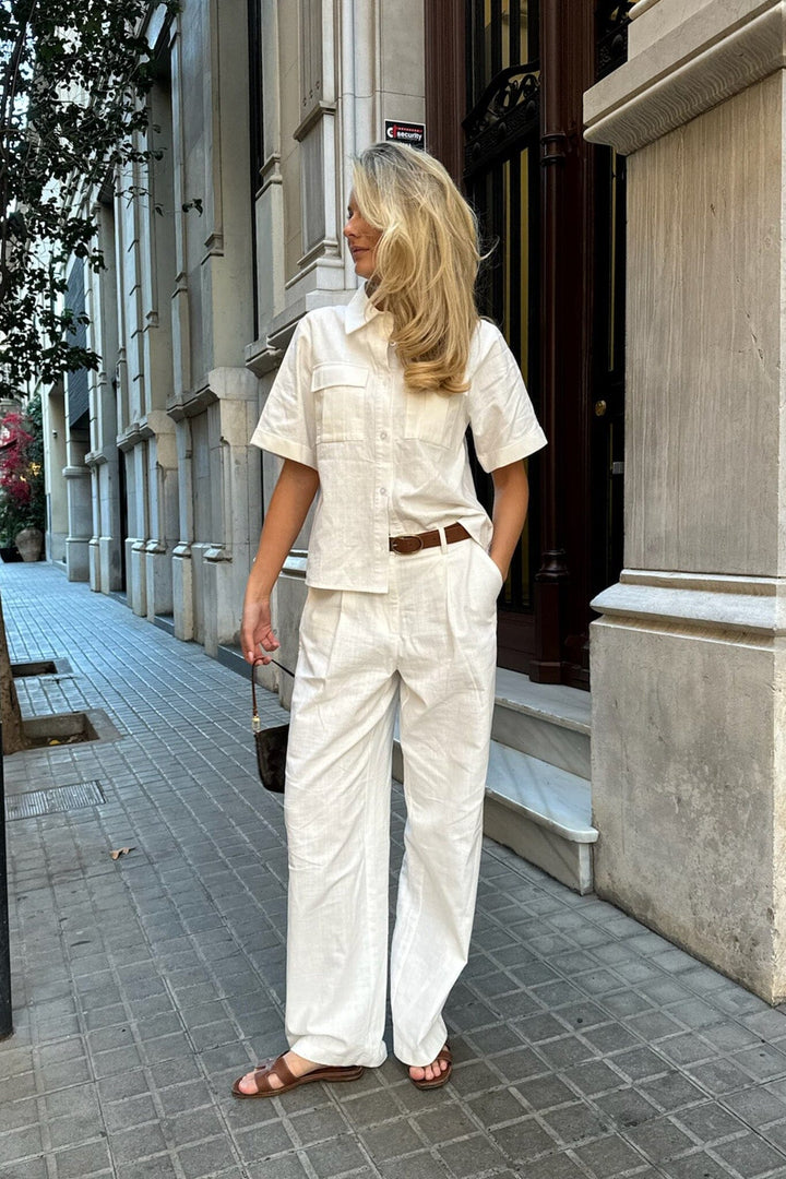 BYIC - Celinaic Shirt - white White Bluser 