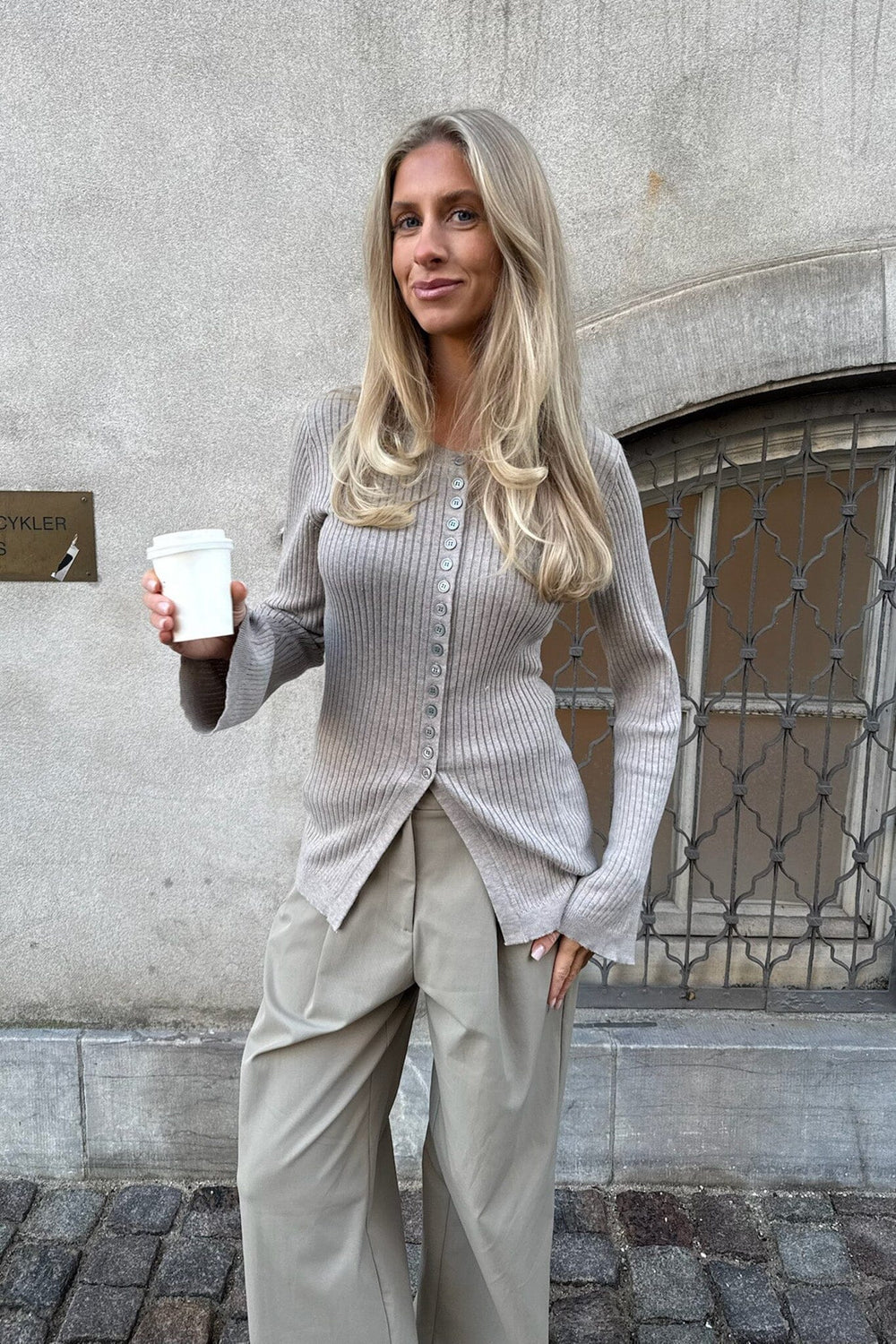 BYIC - Elmaic Cardigan 1196 - Light Brown Cardigans