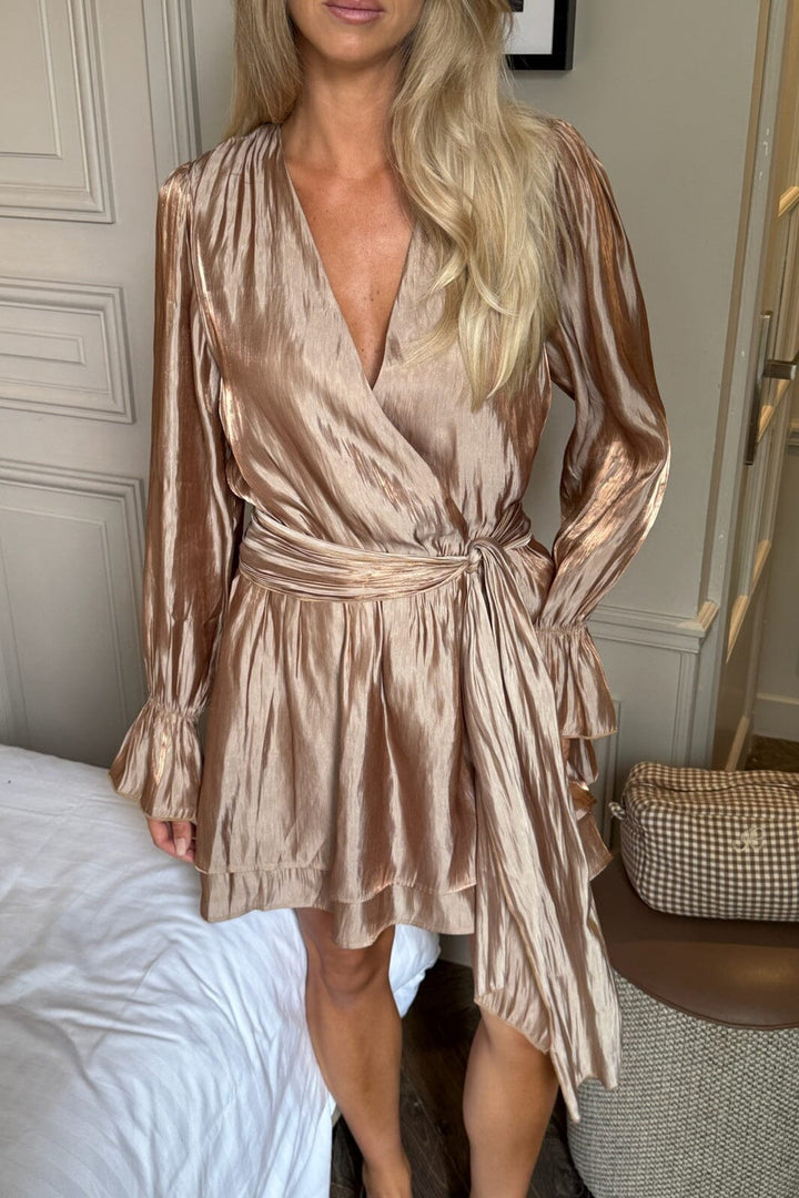 BYIC - Freyaic Dress A2516 - Light Brown