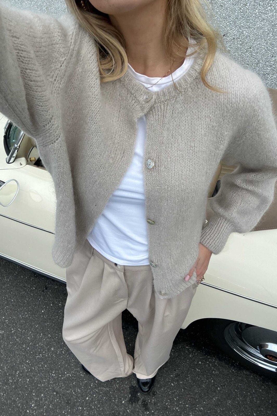 BYIC - Idaic Cardigan - beige Beige Cardigans