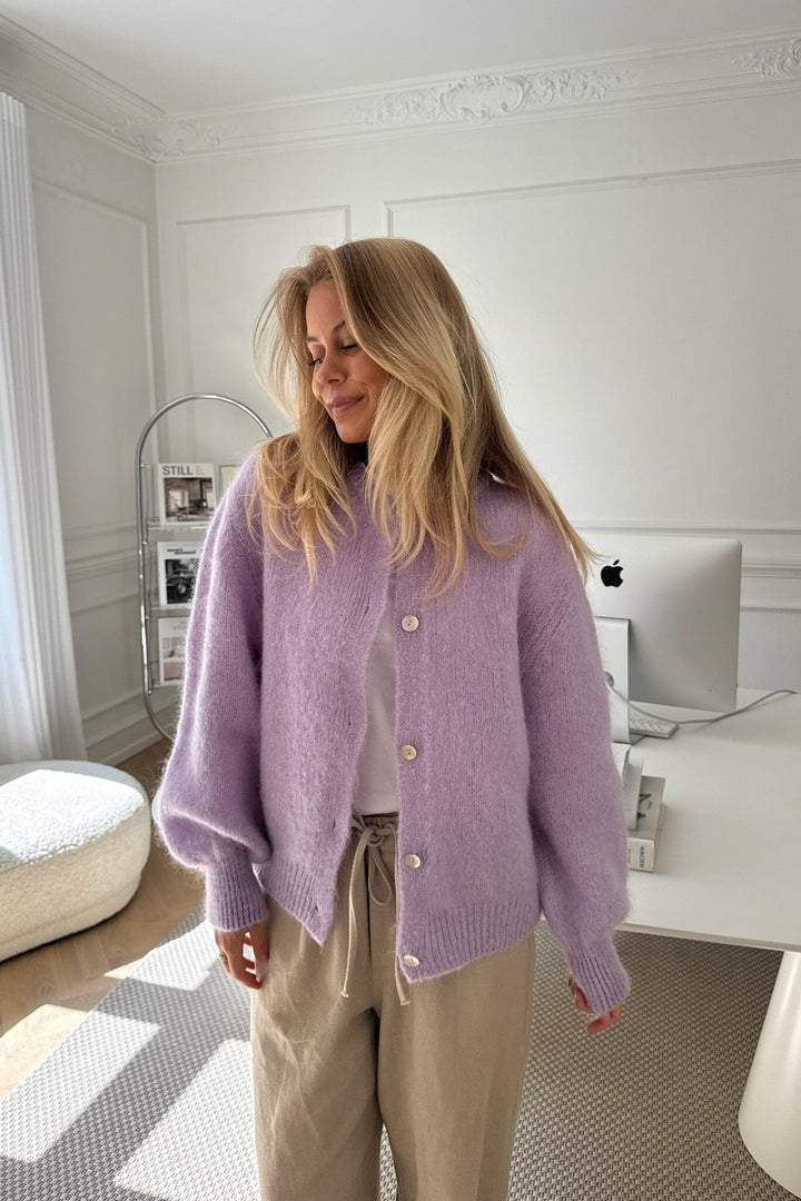 BYIC - Idaic Cardigan - lp Light Purple Cardigans