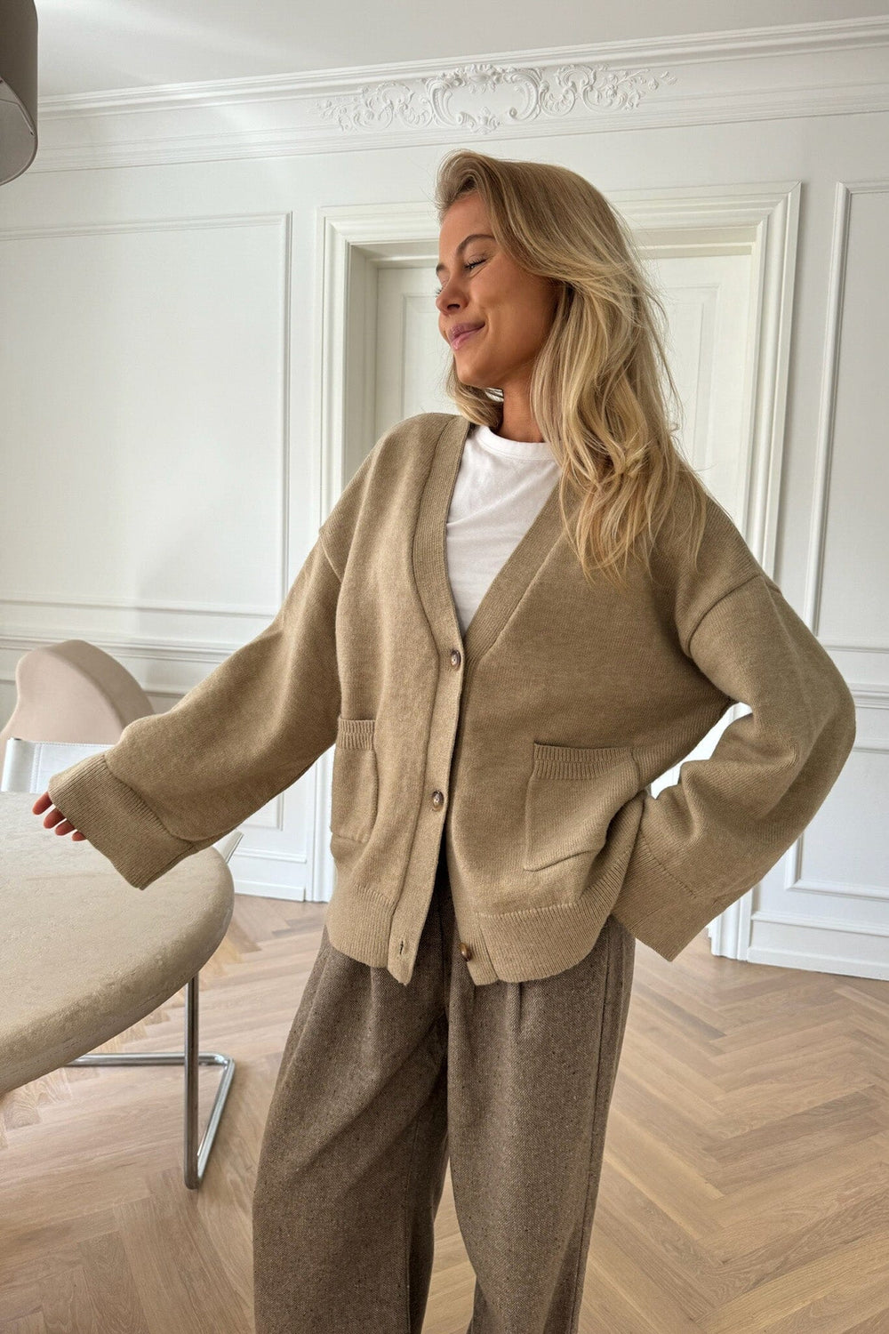 BYIC - Mollyic Cardigan - beige Beige Cardigans