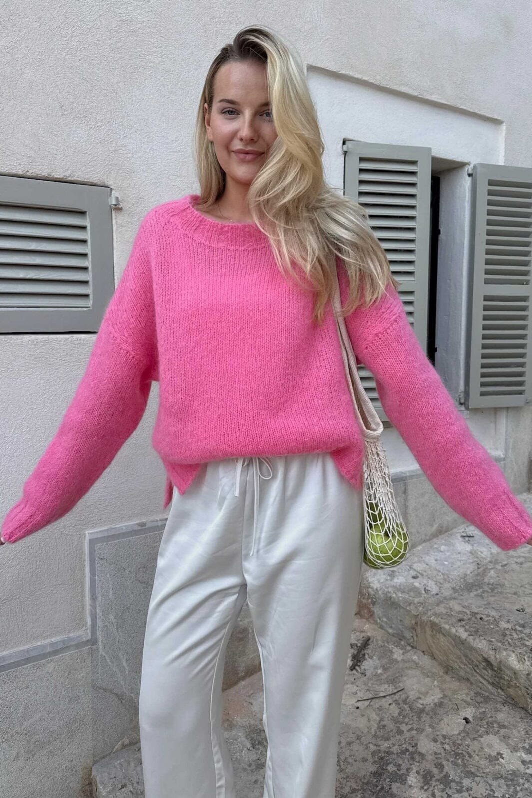 BYIC - Palmaic Pullover 3495 - Pink Sweatshirts