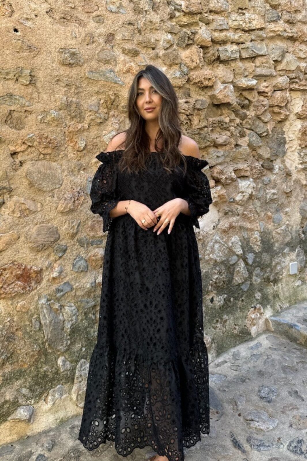 BYIC - Sigridic Long Dress - black Black Kjoler 