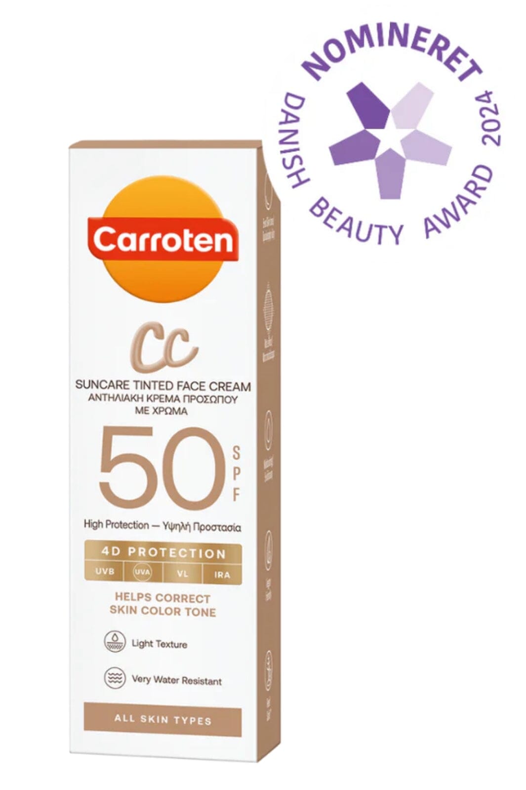Carroten - Face Cc Cream Spf 50 8571051985 - Solcreme
