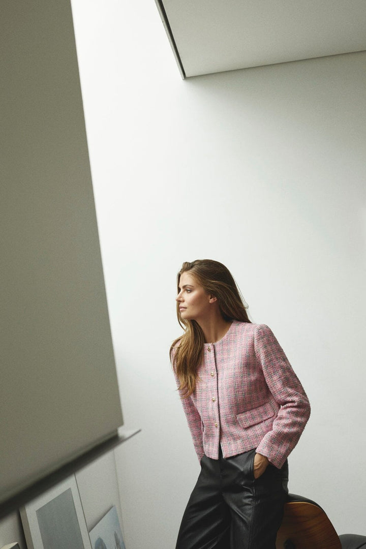 Co´Couture - Cammiecc Boucle Jacket 40011 - 43 - Candyfloss