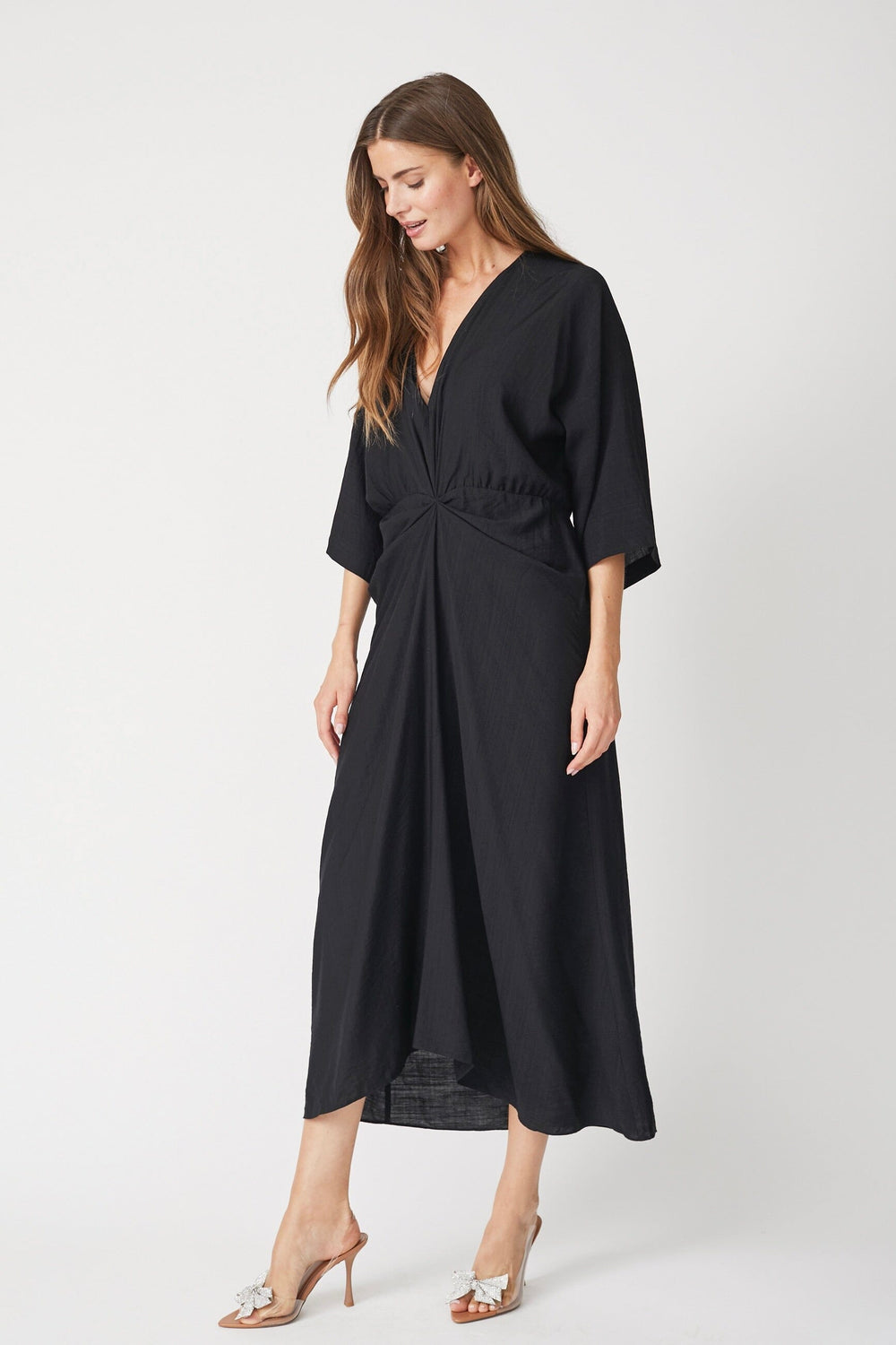 Co´Couture - Heracc Knot Dress 36498 - 96 - Black Kjoler