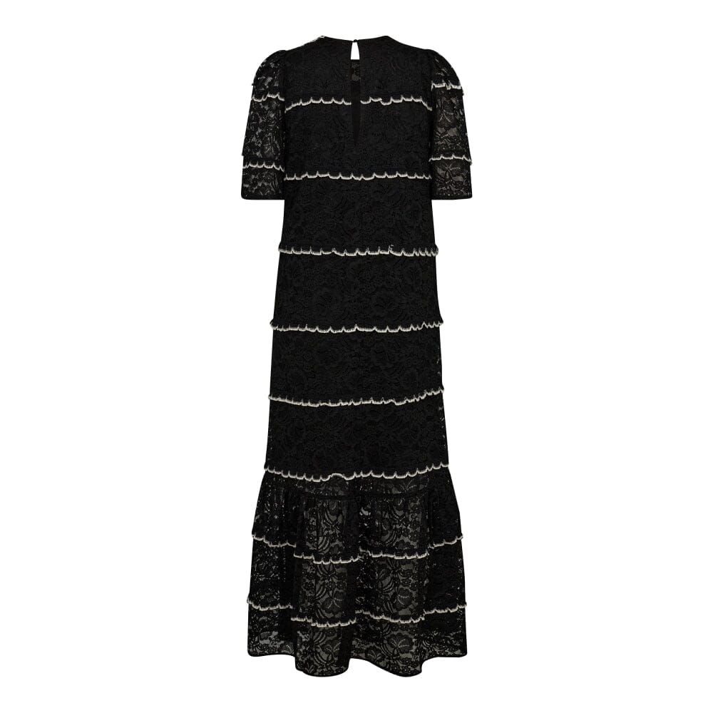 Co´couture - Loracc Lace Dress 36325 - 96 Black Kjoler 