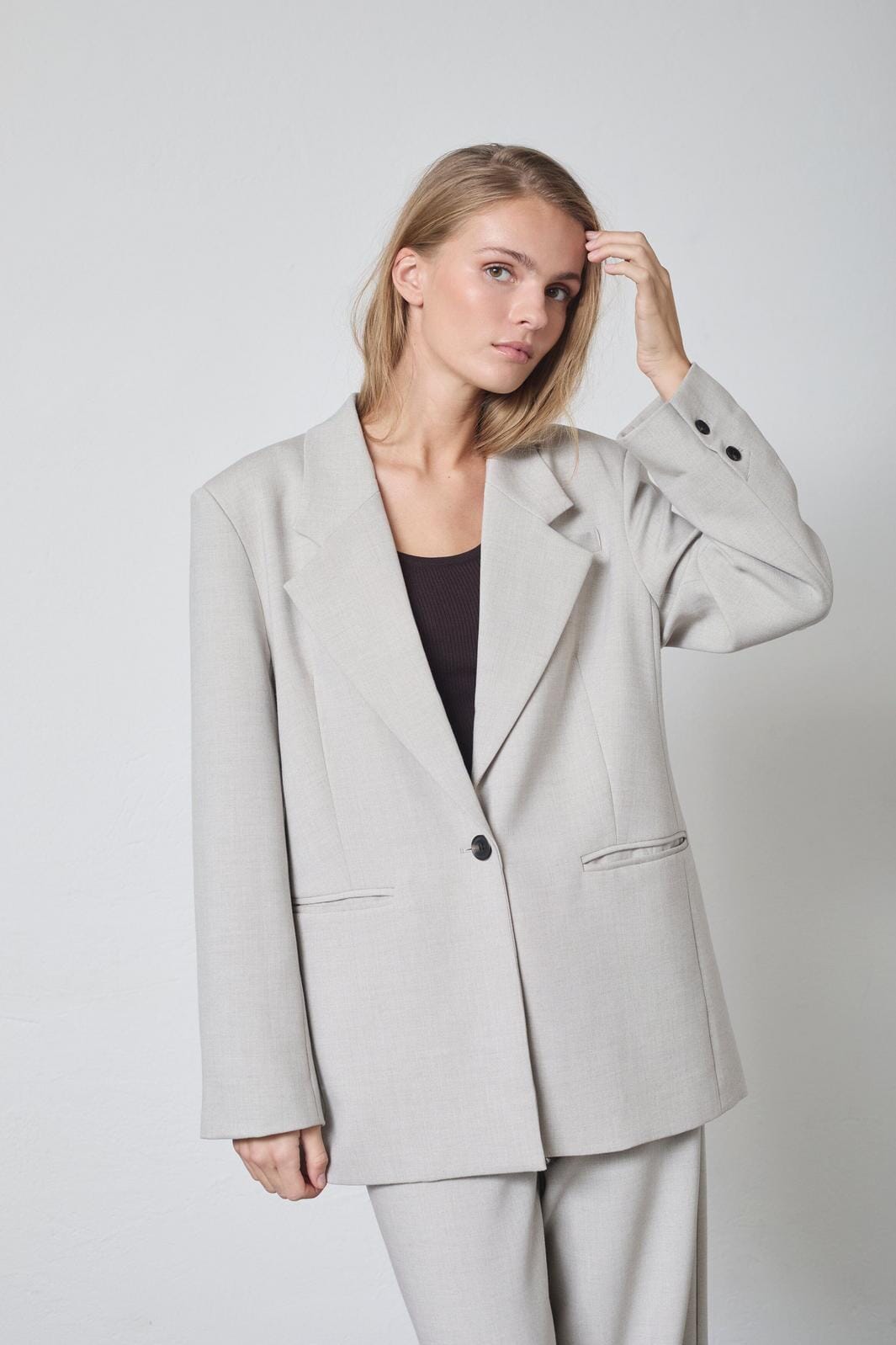 Co´Couture - Mavacc Power Blazer 40028 - 199 - Bone