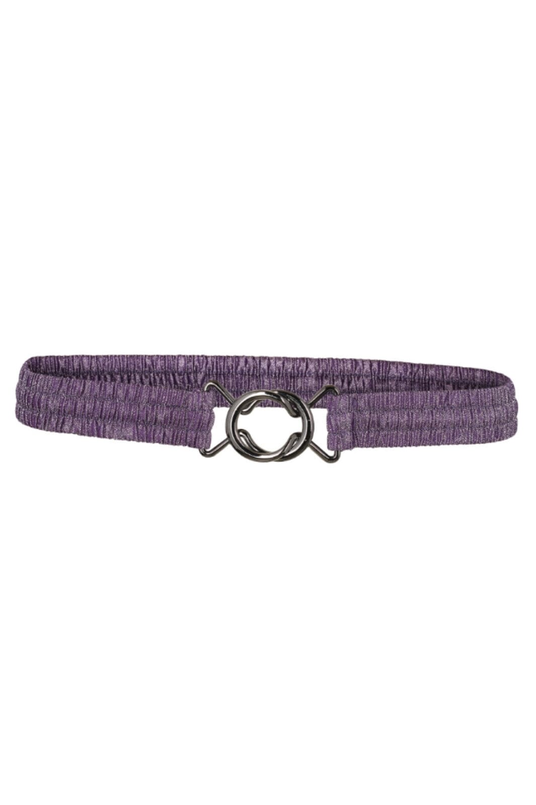 Co´couture - Metalliccc Belt - 47 Graphite 