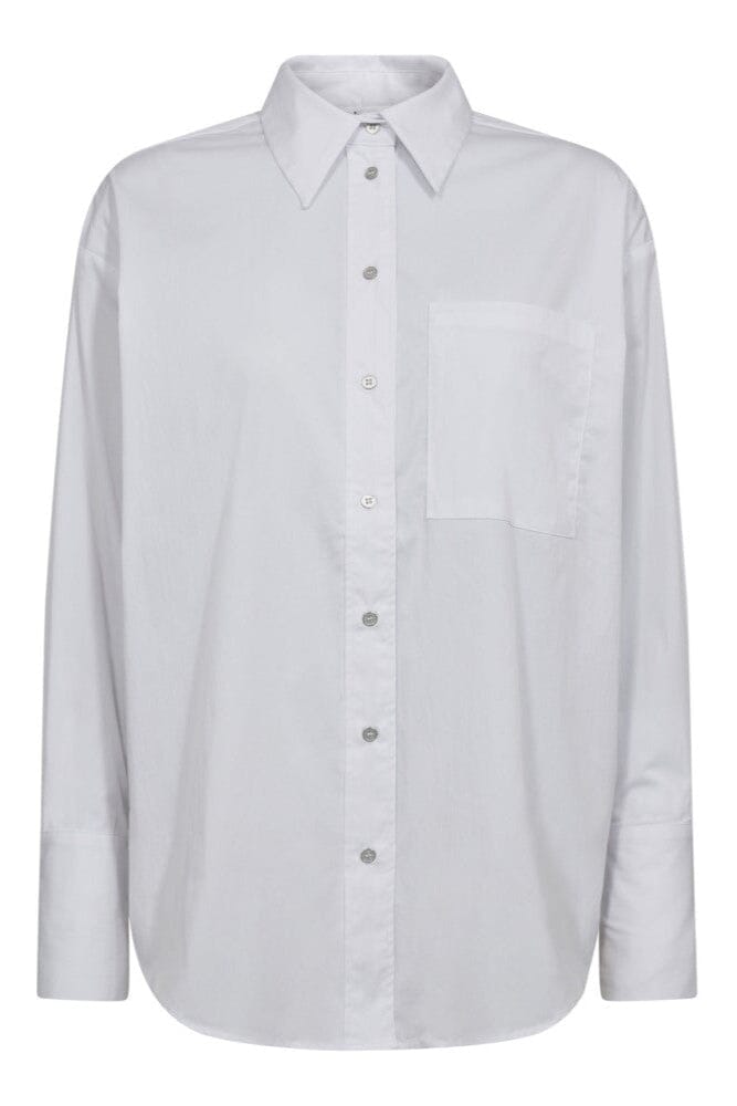 Co´Couture - Poppycc Cuff Shirt 35928 - 23 - Pale Blue Skjorter