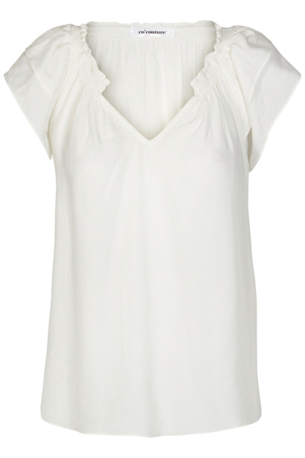 Co´couture - Sunrisecc Top 75683 - 11 Off White Skjorter