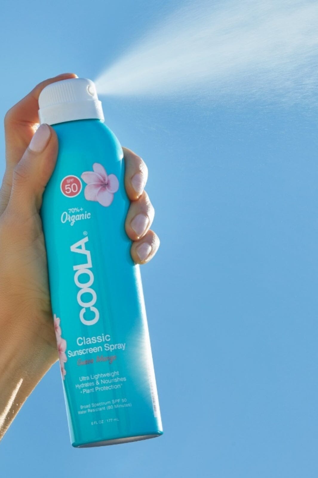 Coola - Classic Body Spray Guava Mango SPF 50 Hudpleje
