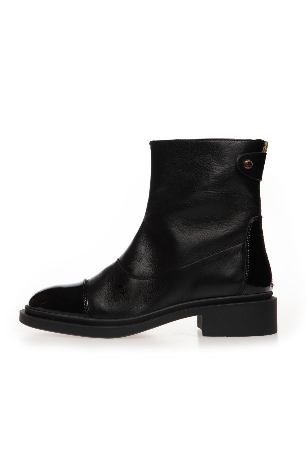 Copenhagen Shoes - As You See Patent Toe CS8733 - 00010 - Black W/Patent Toe Støvler