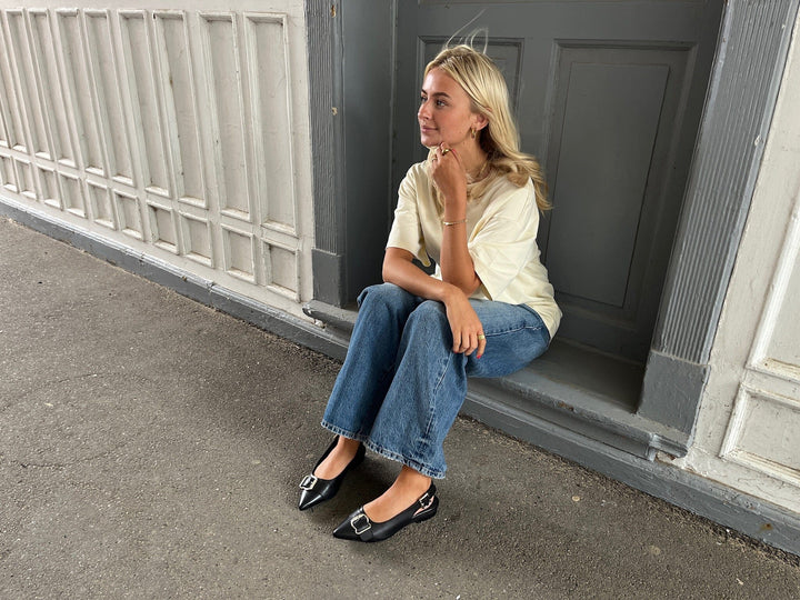 Copenhagen Shoes - Call It Love CS8583 - 0001 - Black Ballerinaer