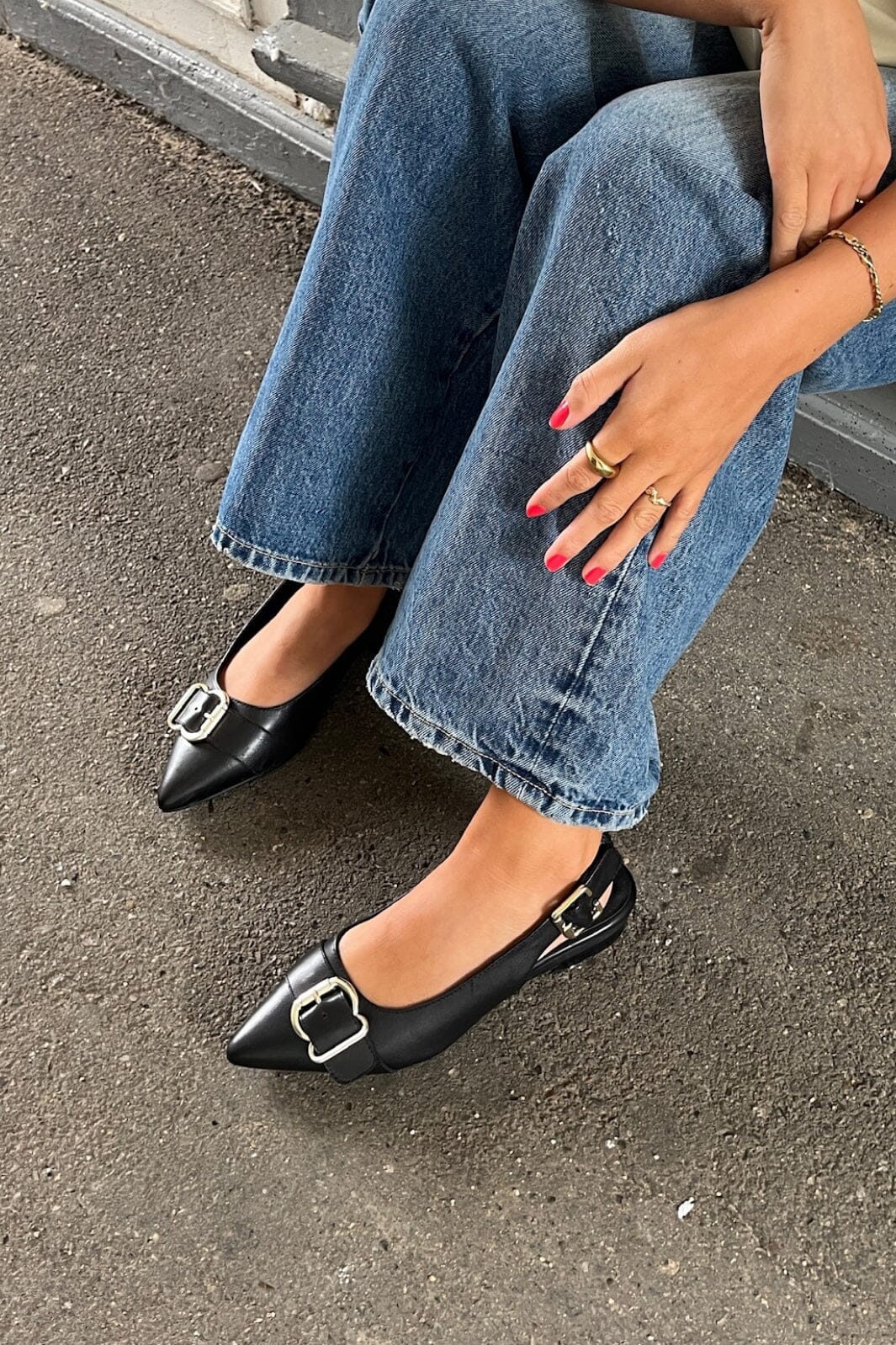 Copenhagen Shoes - Call It Love CS8583 - 0001 - Black Ballerinaer