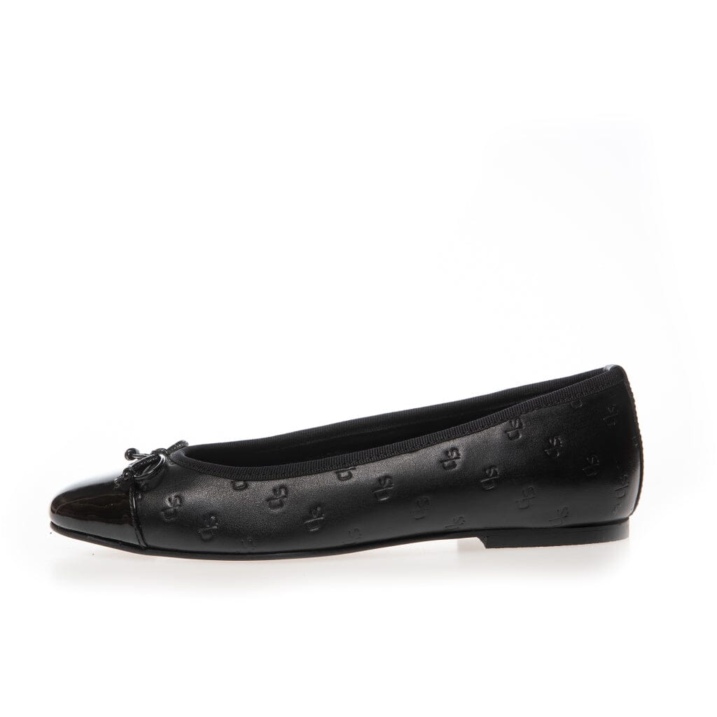 Copenhagen Shoes - My Own Ballerinas - 2400 Black (Logo) Ballerinaer