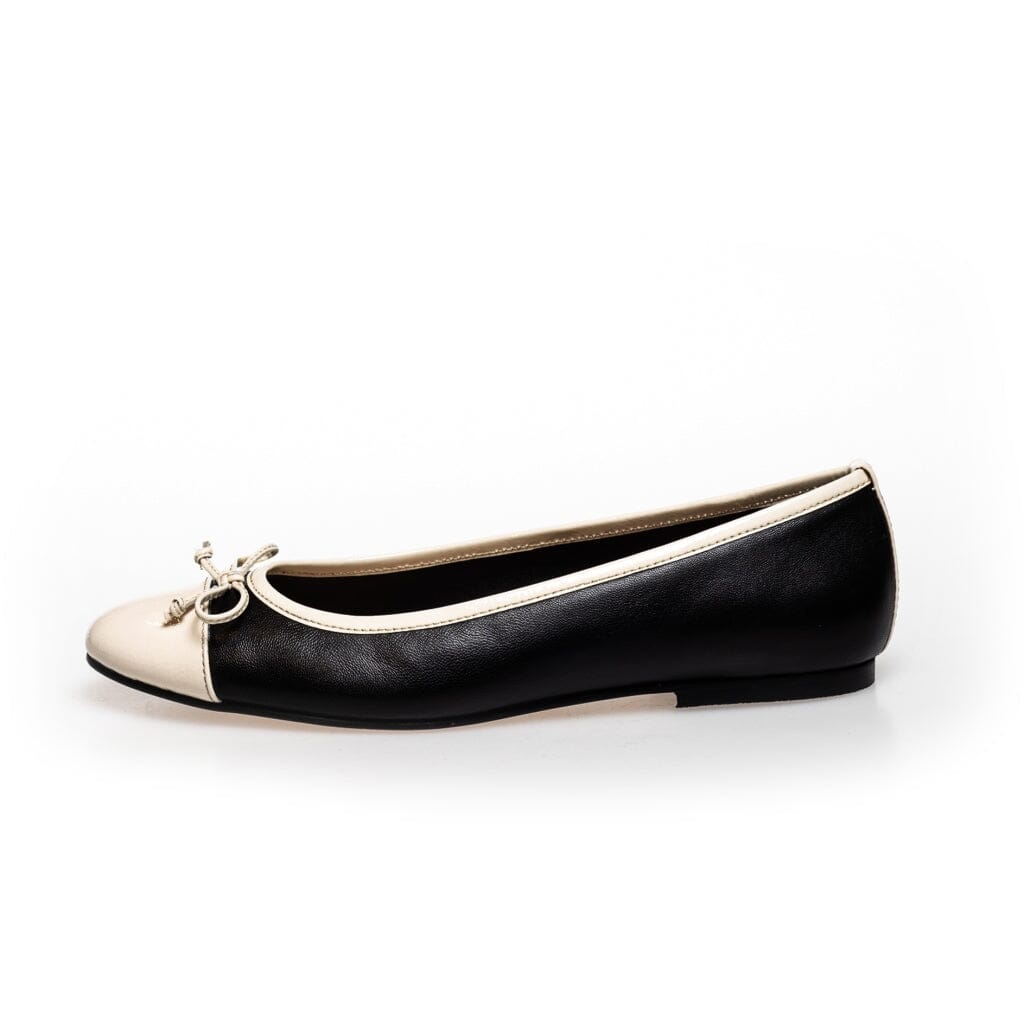 Copenhagen Shoes - My Own Ballerinas - 500 Black/Cream Ballerinaer