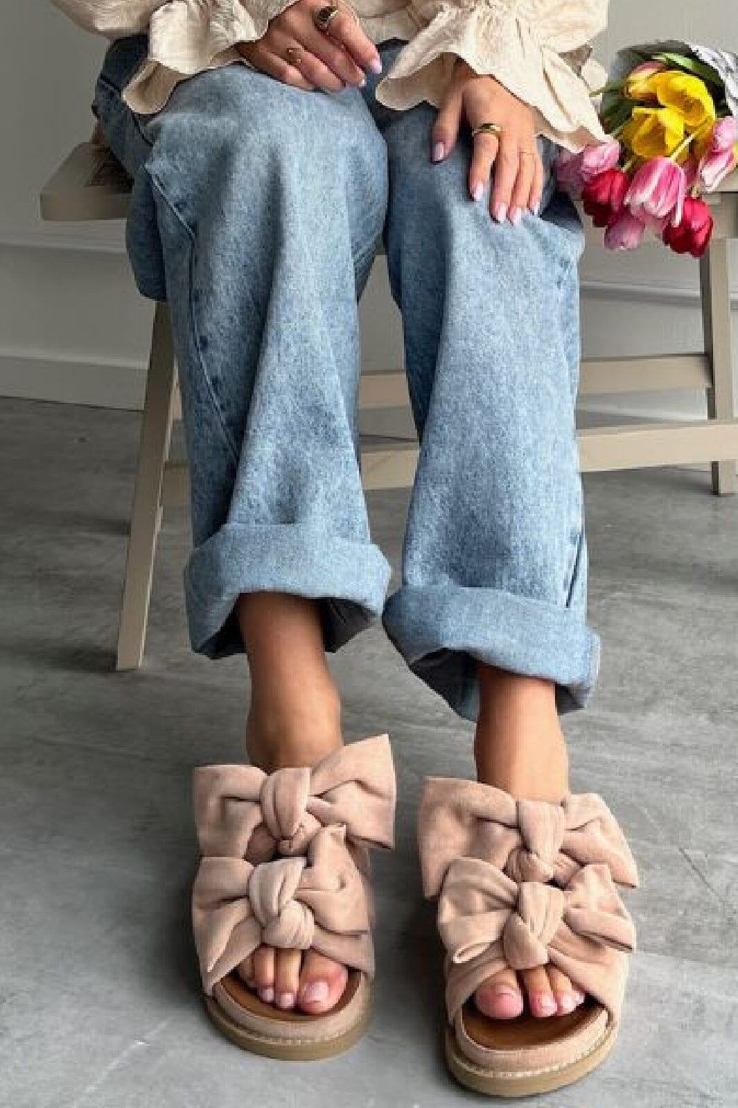 Copenhagen Shoes - Summer Dream Suede CS8399 - 0300 - Papaya Sandaler