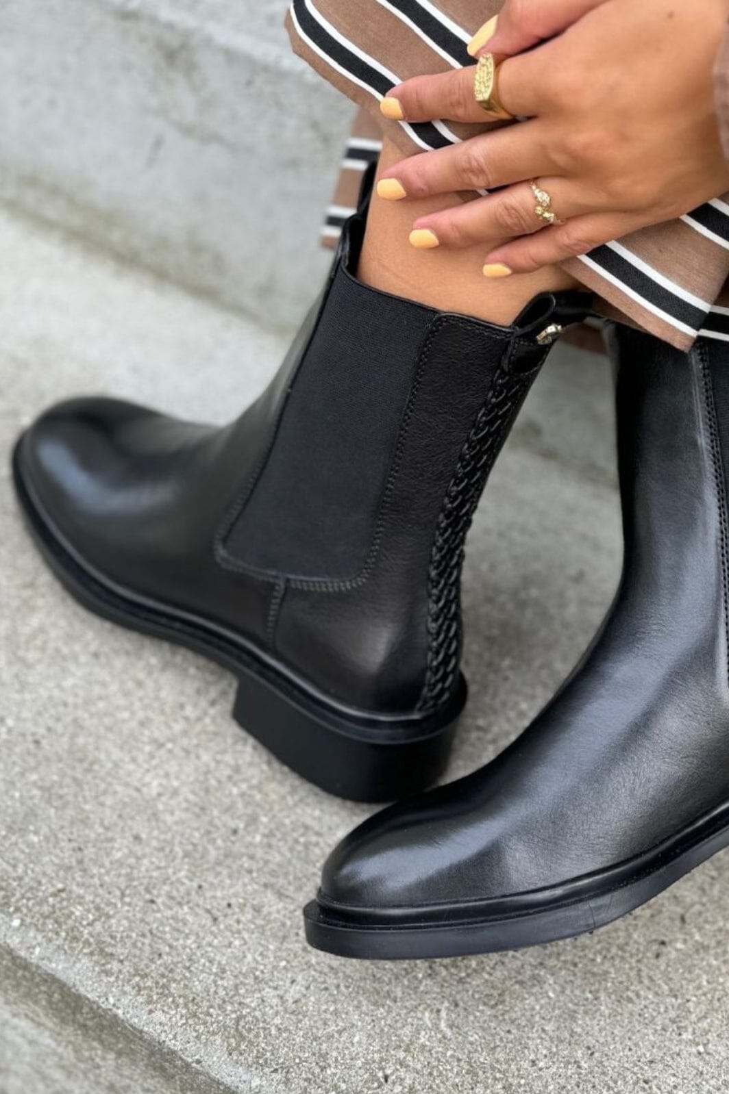 Copenhagen Shoes - The City Life - 0001 Black Støvler