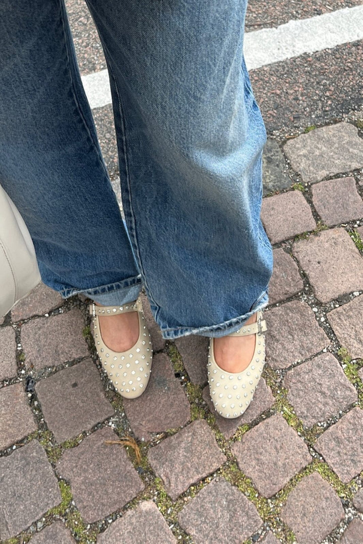 Copenhagen Shoes - The Lovely Move CS8414 - 0002 Beige Ballerinaer