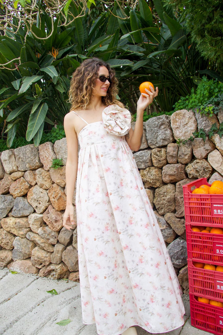 Cras - Bubble Dress C412 - 8093 - 8093 Faded Floral Kjoler