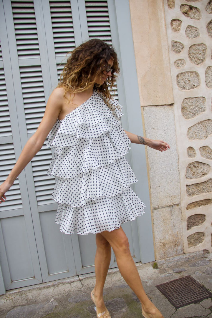 Cras - Lelo Dress C433 - 8032 - 8032 Black Dot Kjoler