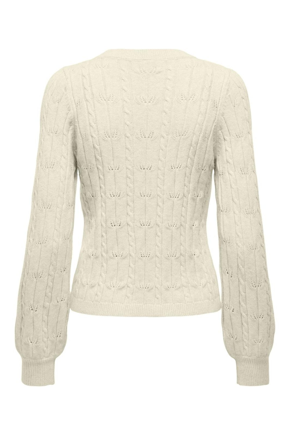 Only - Onlkatia Ls Structure O-Neck Pull Cc Knt - 4959380 Baby'S Breath