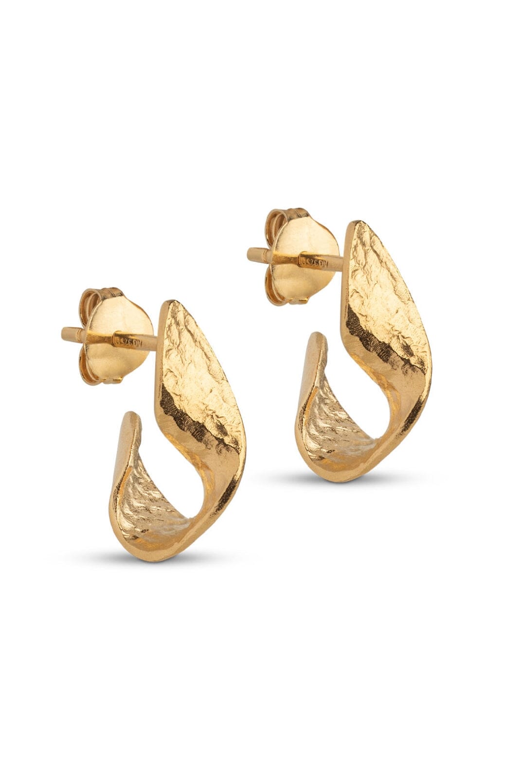 Enamel Copenhagen - Hoops, Daia - 925S/Gp/M Øreringe