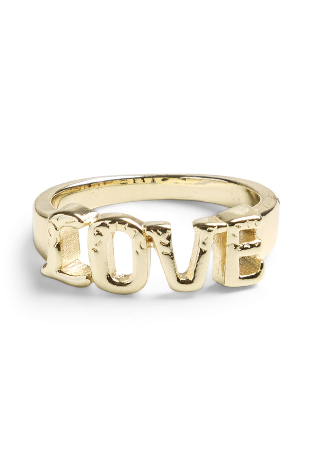 Fine Pieces - Fpbiva Ring Plated - 4626014 Gold Colour Love