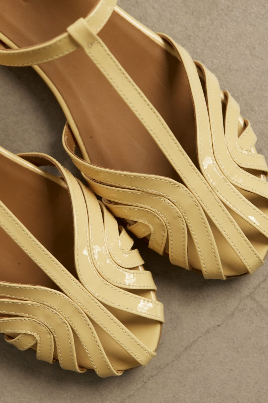 Forudbestilling - Angulus - 5841-101 - Mellow Yellow Sandaler